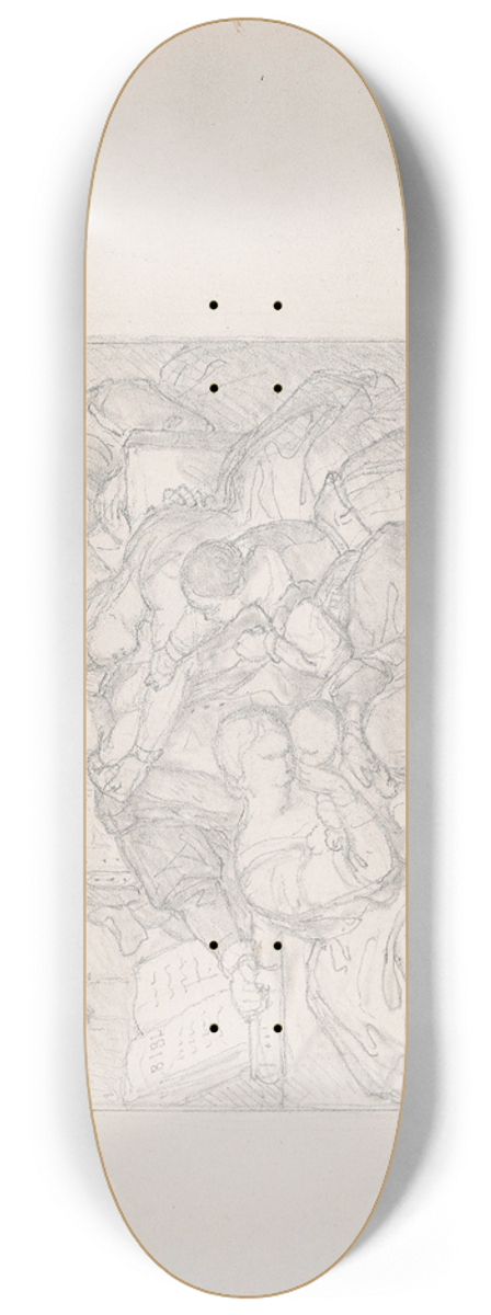 Nicaise De Keyser - The Geuzen 8.25 inch art skate deck