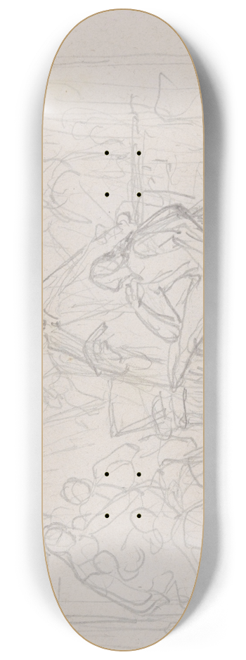 Nicaise De Keyser - The Painter Raphael 8.25 inch art skate deck