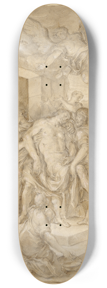 Niccol Ricciolini - The Entombment 8.25 inch art skate deck