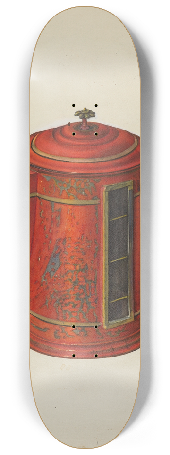 Nicholas Acampora - Toleware Coffee Pot 8.25 inch art skate deck