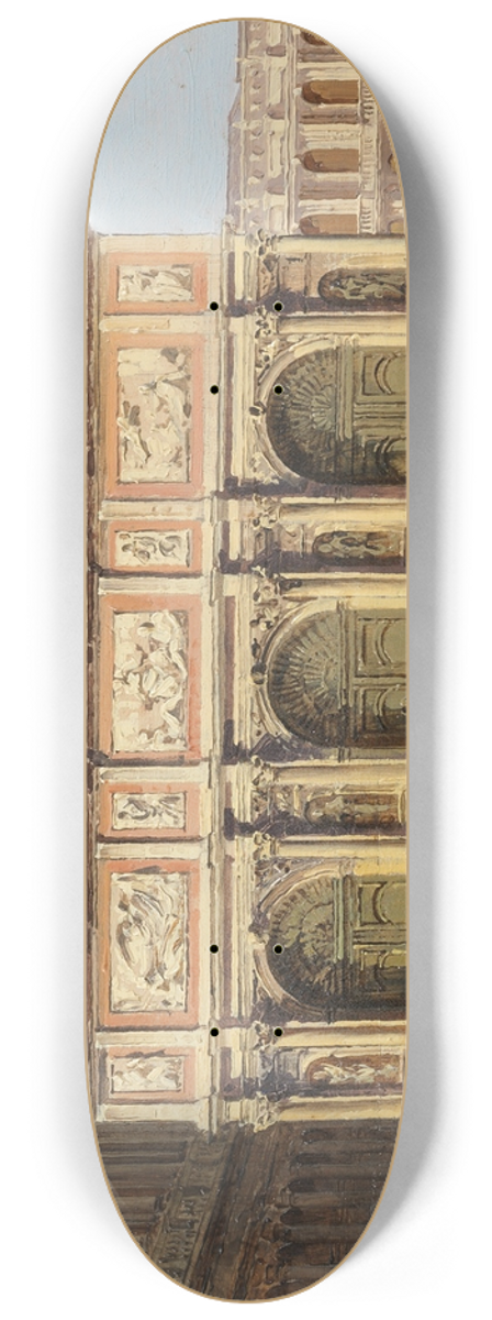 Antonietta Brandeis - La Loggietta, Piazza di Marco 8.25 inch art skate deck