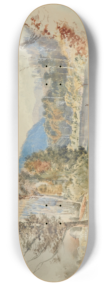 Nicholas Chevalier - Upper Hutt Valley 8.25 inch art skate deck