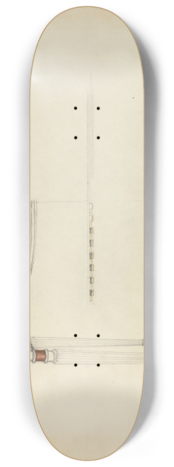 Nicholas Gorid - Sheraton Card Table 8.25 inch art skate deck