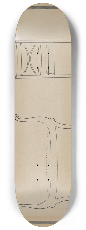 Nicholas Gorid - Window Seat 8.25 inch art skate deck