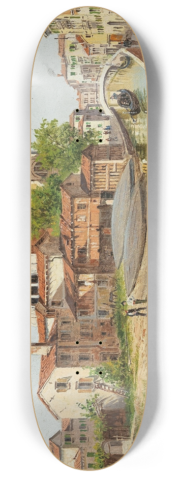 Antonietta Brandeis - Saint Trovaso Venice 8.25 inch art skate deck