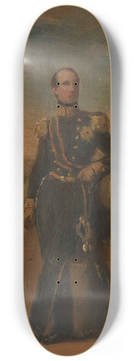 Nicolaas Pieneman - Portrait of Hendrik, Prince of the Netherlands 8.25 inch art skate deck