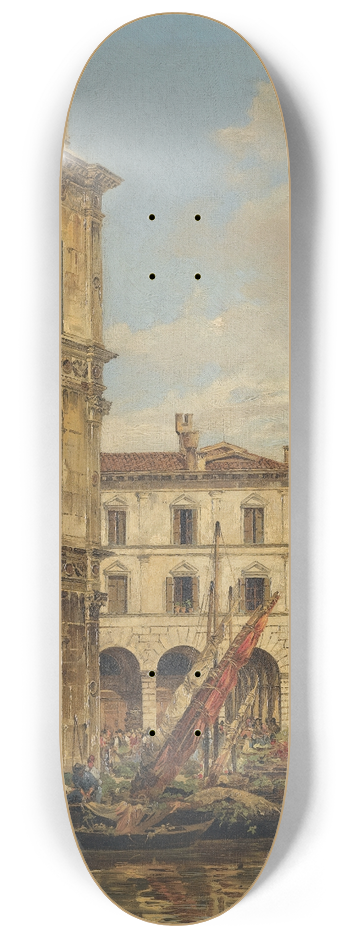 Antonietta Brandeis - The Grand Canal 8.25 inch art skate deck