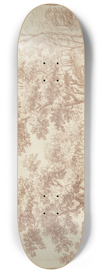 Antonie Waterloo - Landscape 8.25 inch art skate deck