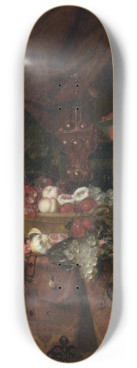 Nicolaes van Gelder - Still Life 8.25 inch art skate deck