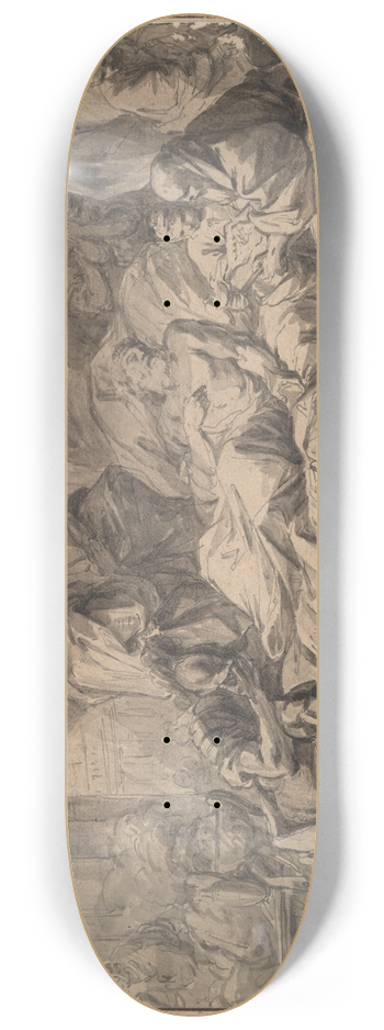 Nicolas Bernard Lpici - Death ofSocrates 8.25 inch art skate deck