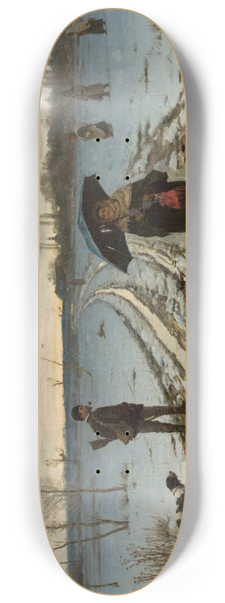 Antoni Kozakiewicz - Bad omen 8.25 inch art skate deck