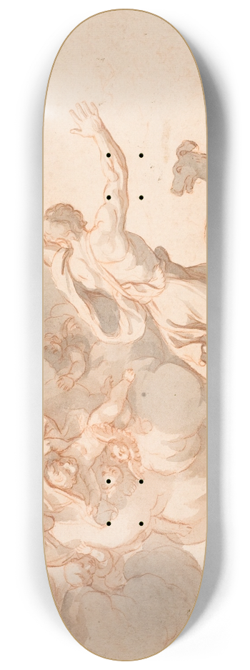 Nicolas Loir - Gud forbander Kain 8.25 inch art skate deck