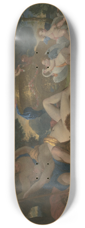 Nicolas Poussin - Venus and Adonis 8.25 inch art skate deck