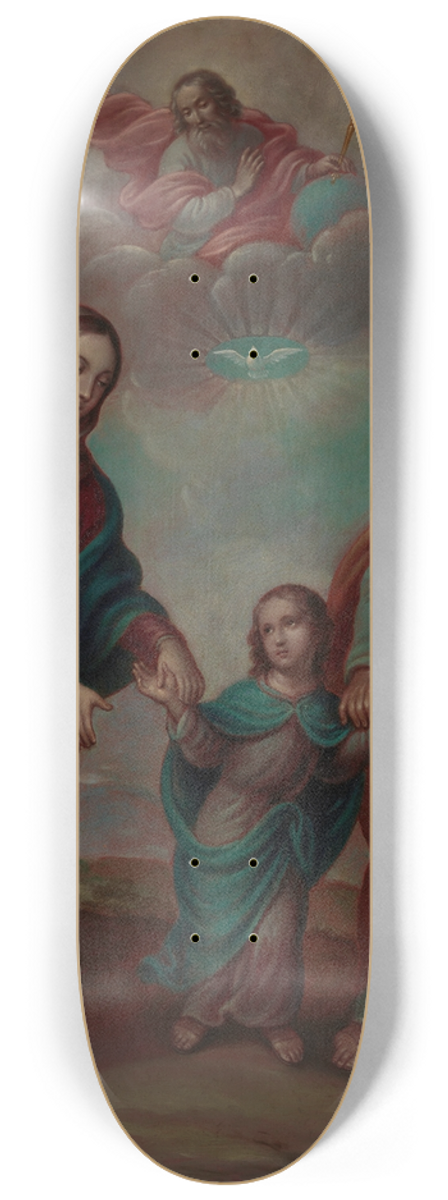 Nicols Enrquez - The Return of the Holy Family from Egypt 8.25 inch art skate deck