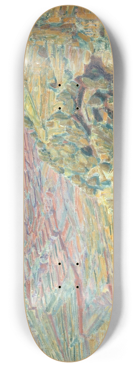 Niels Larsen Stevns - Udsigt fra Slotspladsen, Cagnes 8.25 inch art skate deck