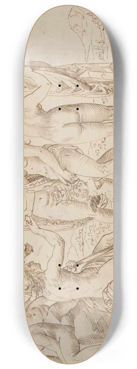 Niklaus Bock - Das Parisurteil 8.25 inch art skate deck