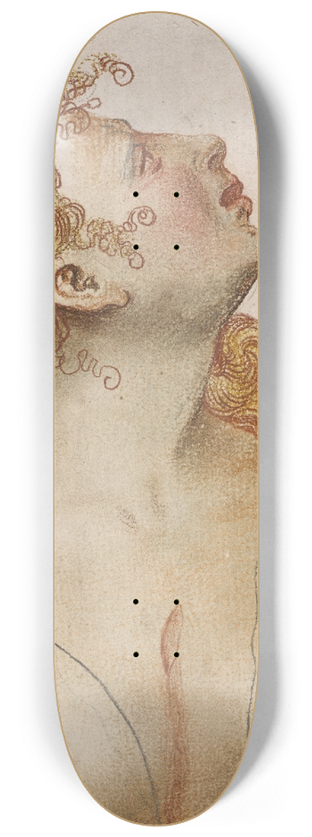 Niklaus Manuel - Bust of the dying Lucretia 8.25 inch art skate deck