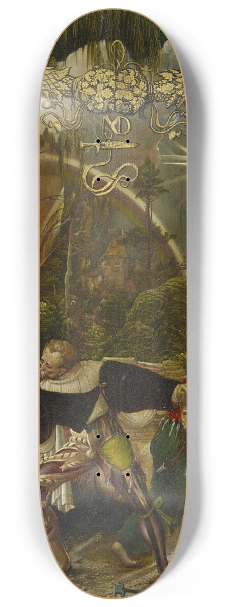 Niklaus Manuel - The Beheading of Saint John the Baptist 8.25 inch art skate deck