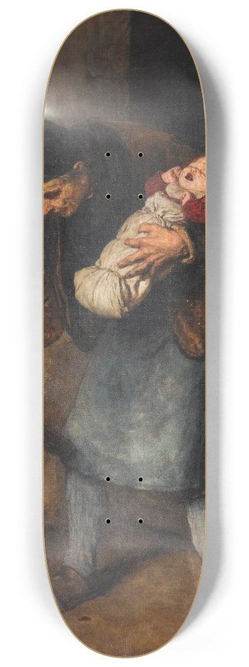 Nikolaos Gyzis - Grandfathers Favourite 8.25 inch art skate deck