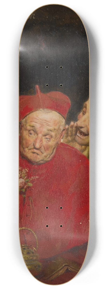 Antonio Casanova y Estorach - Amusing Gossip 8.25 inch art skate deck