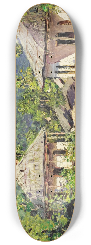 Nikolay Nikanorovich Dubovskoy - Village Scene 8.25 inch art skate deck