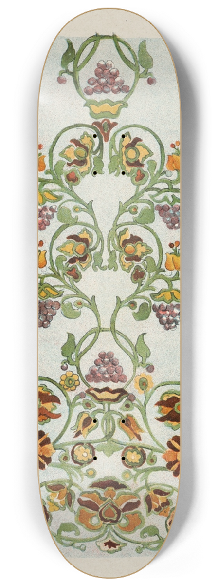 Nikolay Samokish - Motivy ukrainskago ornamenta Pl. 40 8.25 inch art skate deck