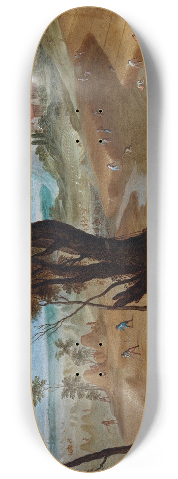 Antonio de Espinosa - The Twelve Months of the Year, July-August 8.25 inch art skate deck