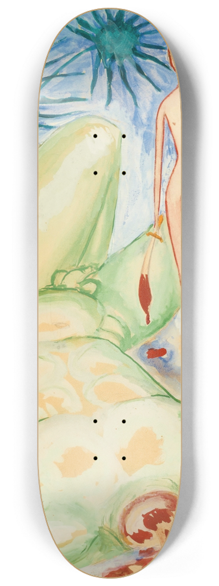 Nils Dardel - David and Goliat 8.25 inch art skate deck