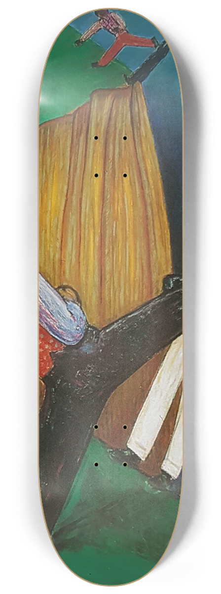 Nils Dardel - Exekution 8.25 inch art skate deck