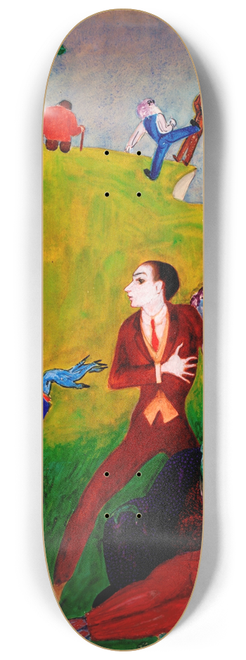 Nils Dardel - Utan pardon 8.25 inch art skate deck