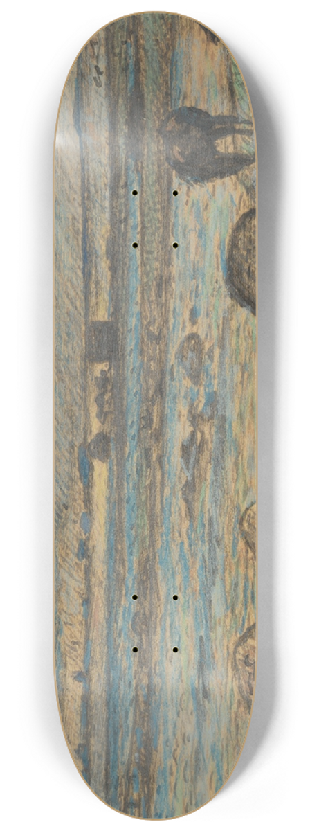Nils Kreuger - At the Beach 8.25 inch art skate deck