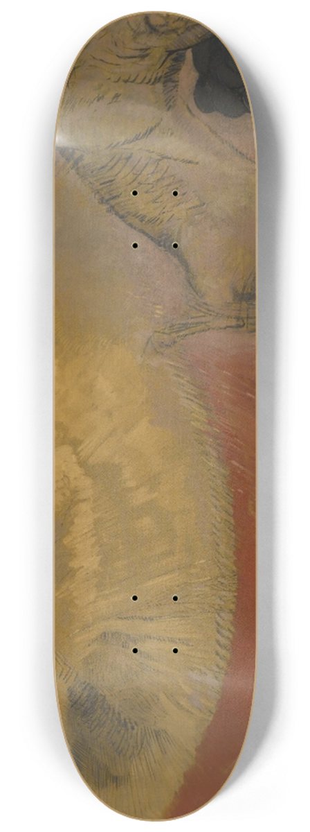 Odilon Redon - Le monde des chimres 8.25 inch art skate deck
