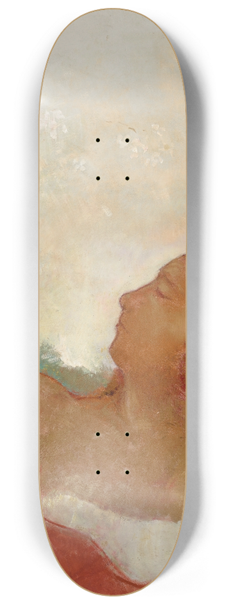 Odilon Redon - Lenfant prdestine, Ophlie 8.25 inch art skate deck