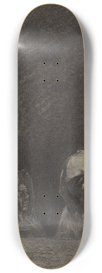 Odilon Redon - Quasimodo 8.25 inch art skate deck