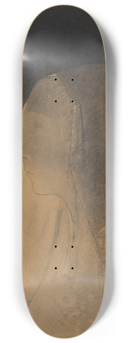 Odilon Redon - The Book of Light 8.25 inch art skate deck