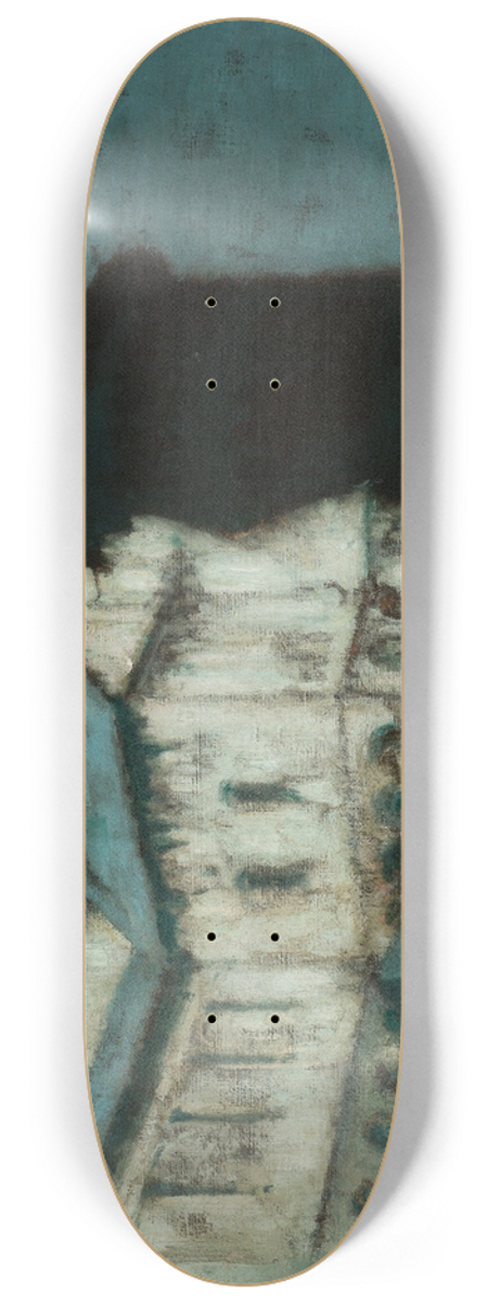 Olga Boznanska - Cathedral of Pisa 8.25 inch art skate deck