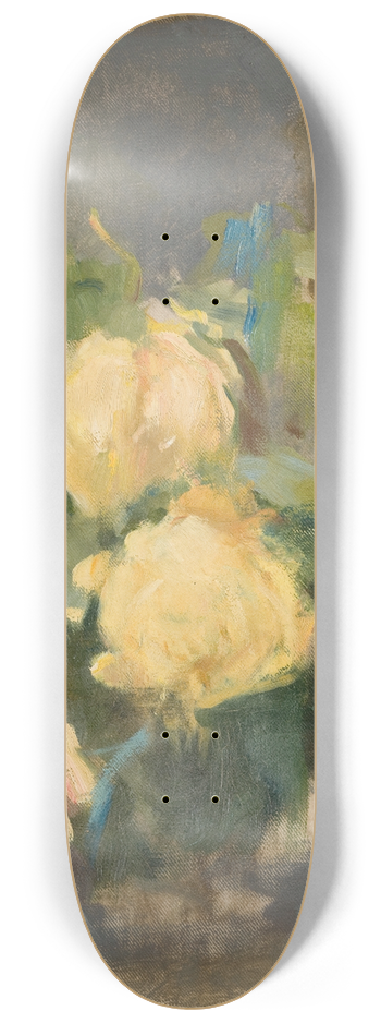 Olga Boznanska - Golden Roses 8.25 inch art skate deck