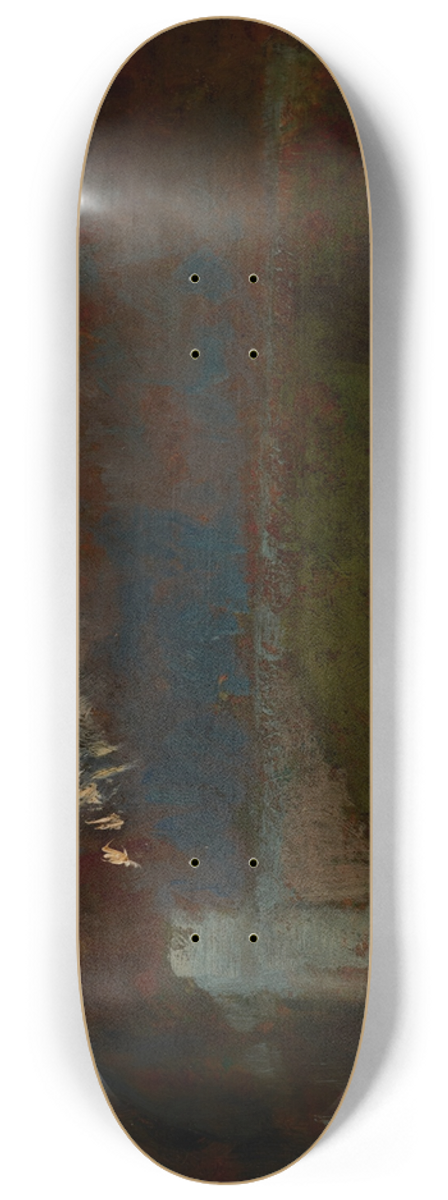 Olga Boznanska - Landscape 8.25 inch art skate deck