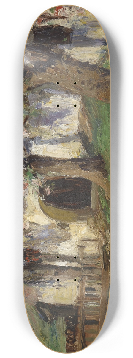 Olga Wisinger-Florian - Blhende Apfelbume 8.25 inch art skate deck