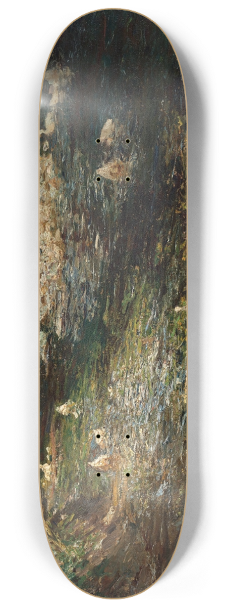 Olga Wisinger-Florian - Ententeich 8.25 inch art skate deck