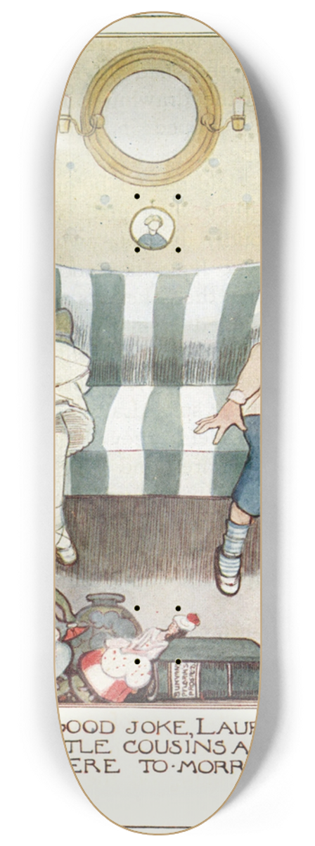 Olive Allen - It would be a good joke, laura. 8.25 inch art skate deck