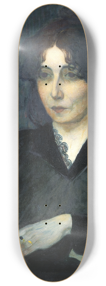 Olof Sager-Nelson - Portrait of Mme Huot 8.25 inch art skate deck