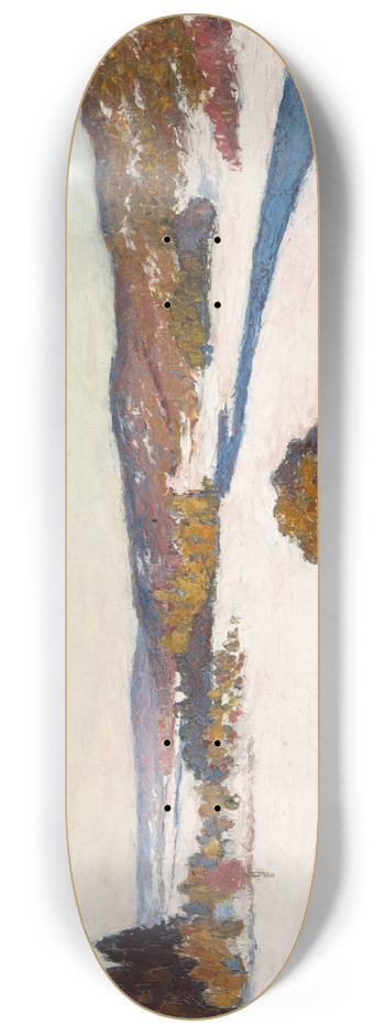 Olof Sager-Nelson - Winter Landscape 8.25 inch art skate deck