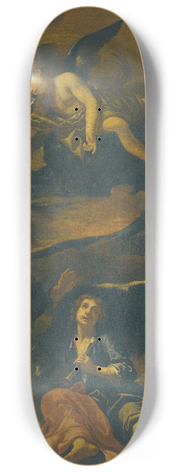Onorio Marinari - The Annunciation To The Shepherds 8.25 inch art skate deck