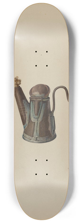 Oscar Bluhme - Miners Lamp 8.25 inch art skate deck