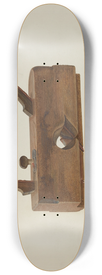 Oscar Bluhme - Plane 8.25 inch art skate deck