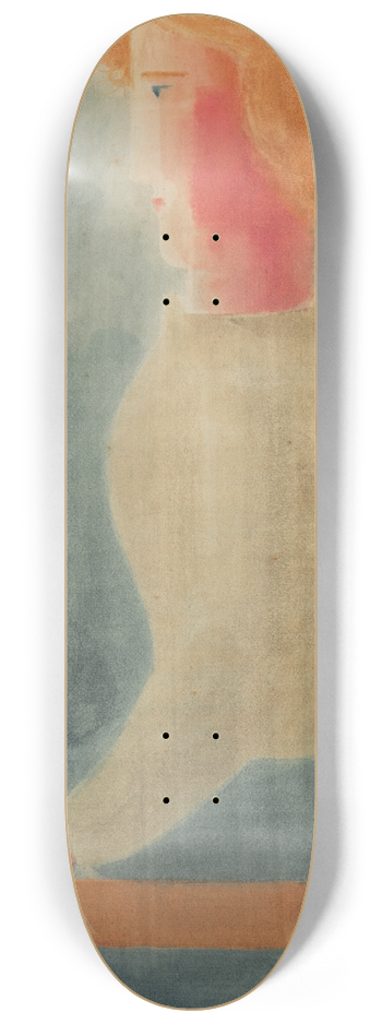 Oskar Schlemmer - Sitzende nach links 8.25 inch art skate deck