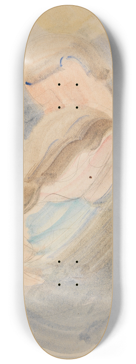 Oskar Schlemmer - Umarmung II 8.25 inch art skate deck