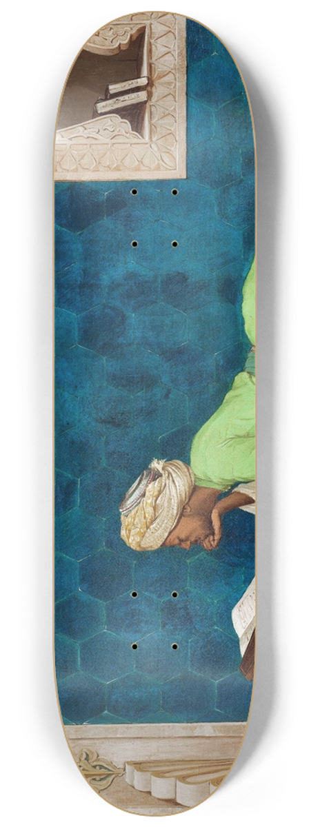 Osman Hamdi Bey - The Scholar 8.25 inch art skate deck