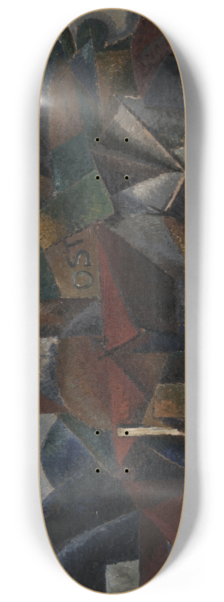 Antonio Marasco - Expansion of the Plastic Forces of aVillage 8.25 inch art skate deck